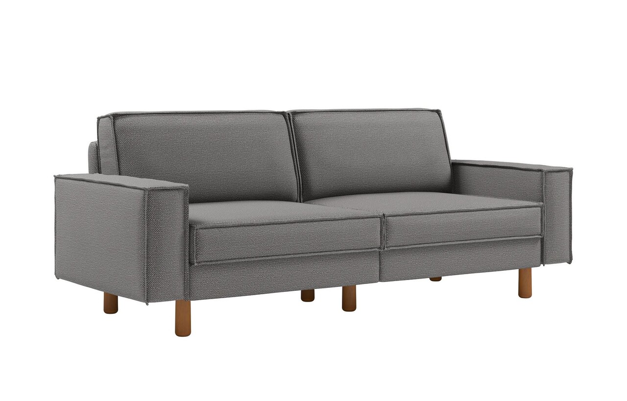 Canapea 3 locuri, Atelier del Sofa, 918CMF1241, Otel, Obsidian / Nuc Canapele